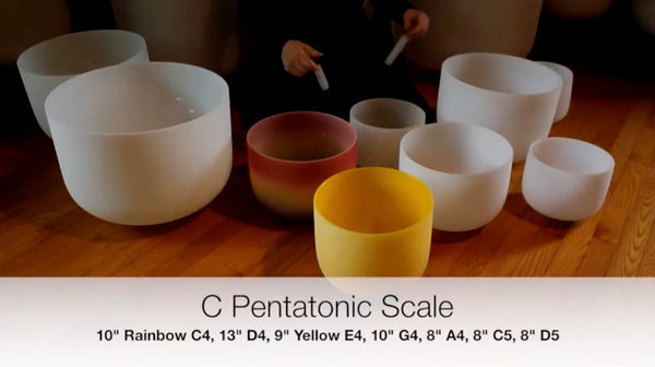 C Major Pentatonic 7 Bowl Set