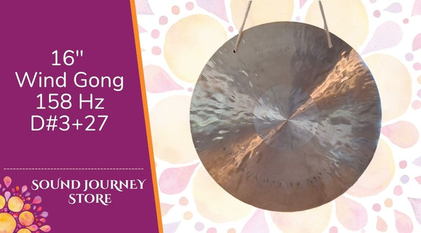 16" Wind Gong 158 Hz D#3+27