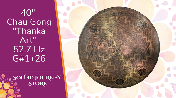 40" Chau Gong "Thangka Art" 52.7 Hz G#1+26