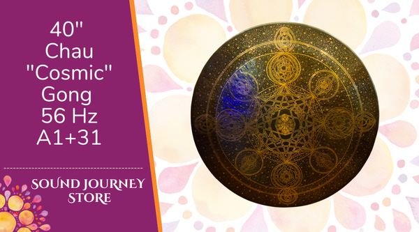 40" Chau "Cosmic" Gong 56 Hz A1+31