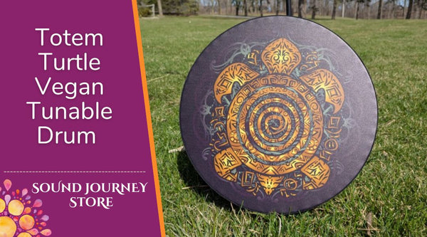 16" Turtle Vegan Tunable Hand Drum