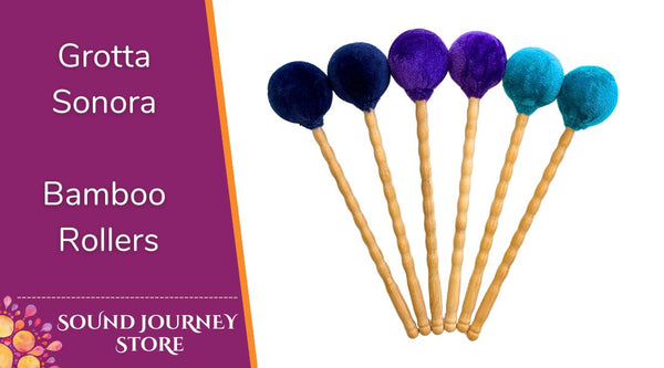 Grotta Sonora Bamboo Roller Gong Mallets