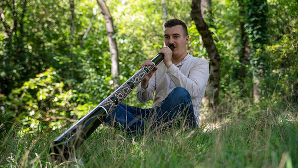 Meinl Sliced Pro Painted Didgeridoo: Key of E