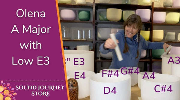 Olena A Major with Low E3: E3 A3 B3 C#4 D4 E4 F#4 G#4 A4