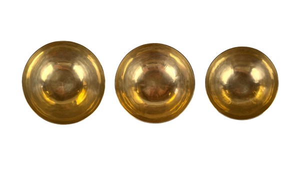 Premium Concert Bowls "Green Grass" Three Bowl Set