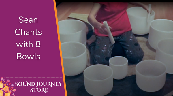 Sean Chants with 8 Bowls: F3 A#3 C4 D4 E4 F4 G4