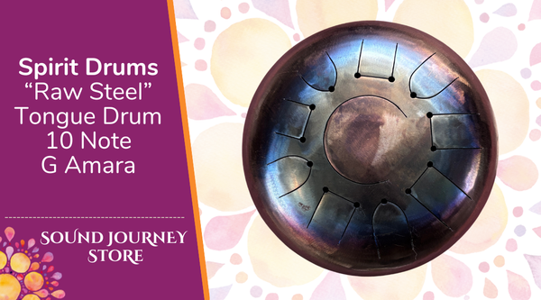 Spirit Drums Tongue Drum 10 Note G Amara