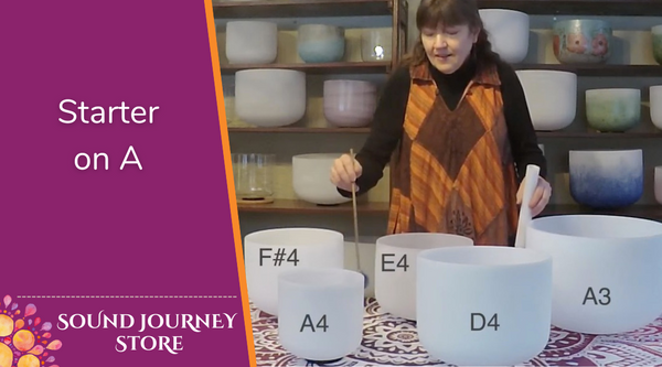 Starter Set on A: A3 D4 E4 F#4 A4