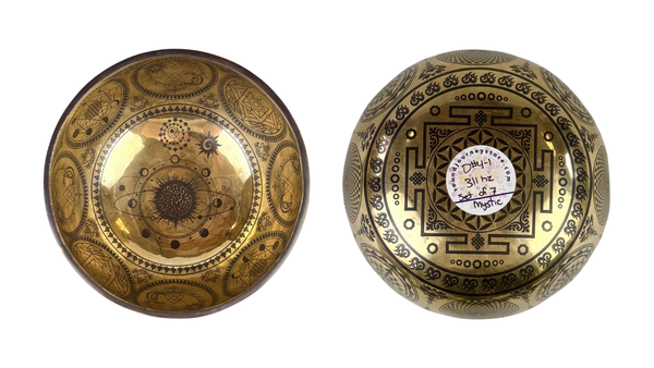 Traditional Artwork Bowls "Mystic" Seven Bowl Set