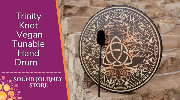 20", 22" and 32" Trinity Knot Vegan Tunable Hand Drum