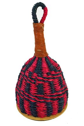 Caxixi Shaker Extra Large w/ leather handle