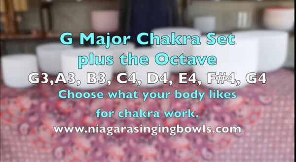 G Major Chakra Set