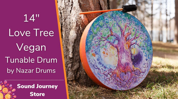 14" Love Tree Vegan Tunable Hand Drum