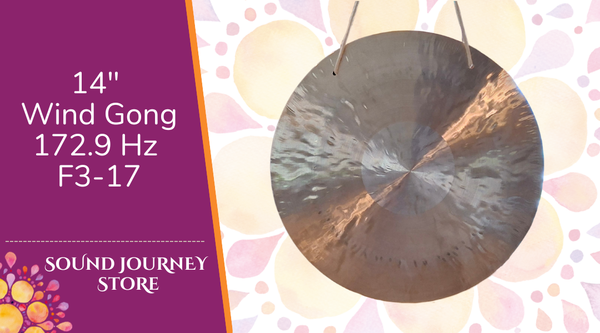 14" Wind Gong 172.9 hz F3 -17