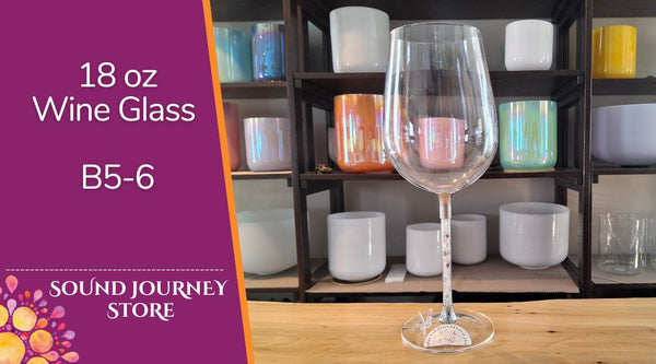 18 oz Wine Glass Singing Bowls - Super High Notes