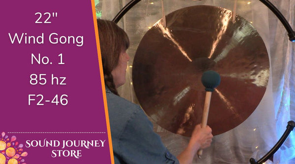 22" Wind Gong No. 1  85 Hertz F2-46