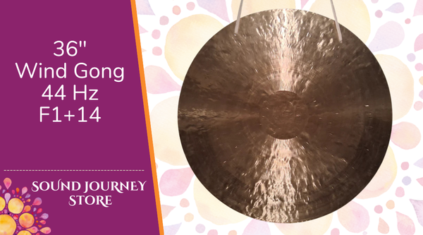 36" Wind Gong 44Hz F1+14