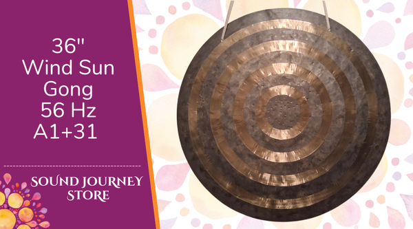 36" Wind Gong "Sun" 56 Hz A1+31