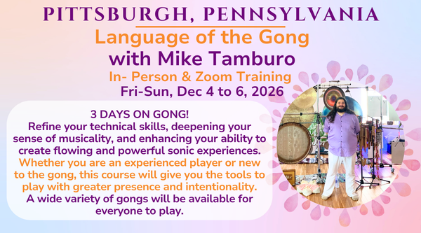 Language of The Gong with Mike Tamburo November 2026