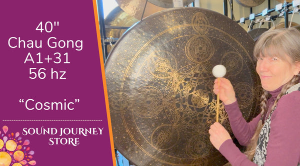 40" Chau "Cosmic" Gong 56 Hz A1+31