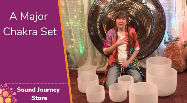 A Major Chakra Set: A3 B3 C#4 D4 E4 F#4 G#4 A4