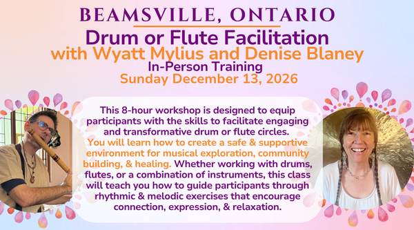 Drum or Flute Circle Facilitation December 2026