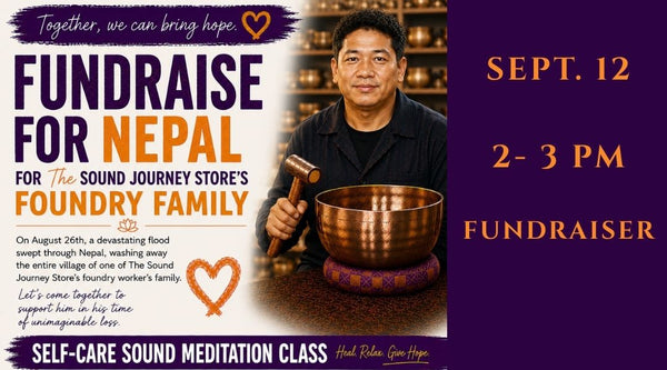 Self-Care Sound Meditation Class Fundraiser for Nepal