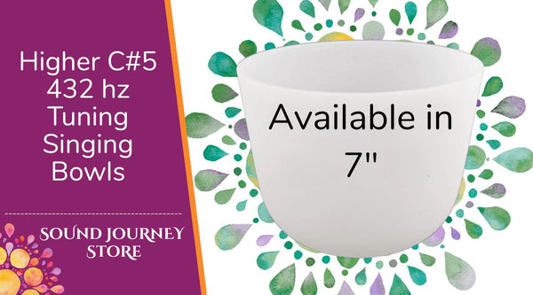 Higher C#5: 432 hz Tuning Singing Bowls