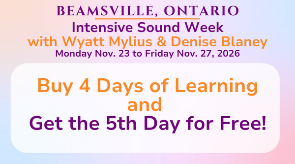 Intensive Week Training November 23-27, 2026