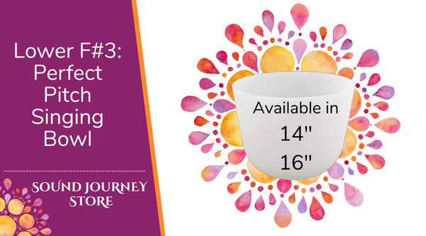 Lower F#3: Perfect Pitch Singing Bowl