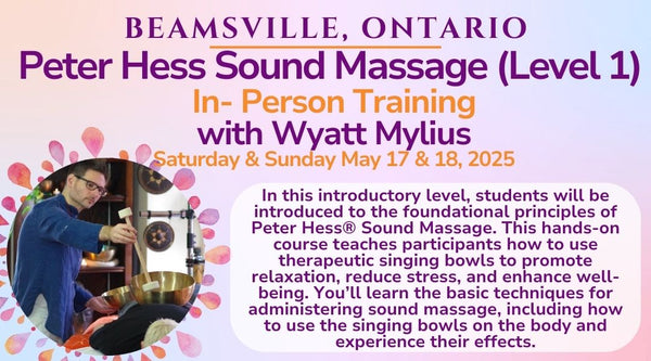 Peter Hess Sound Massage (Level 1)