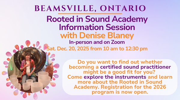 Sound Academy Information Session Sat. Dec. 20