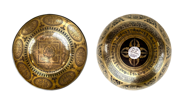 Traditional Artwork Bowls "Lush" Three Bowl Set