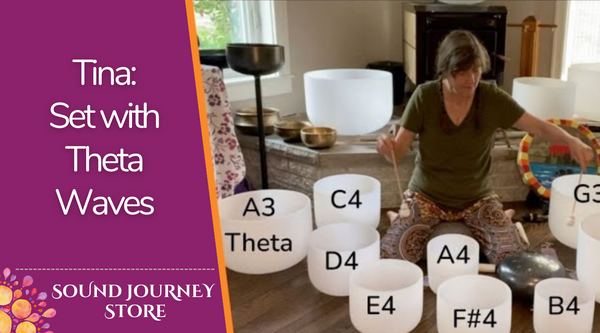 Tina's Set with Theta Waves: G3 A3 C4 D4 E4 F#4 A4 B4 | Kitenzo test