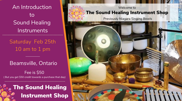 Introduction to Sound Healing Instruments