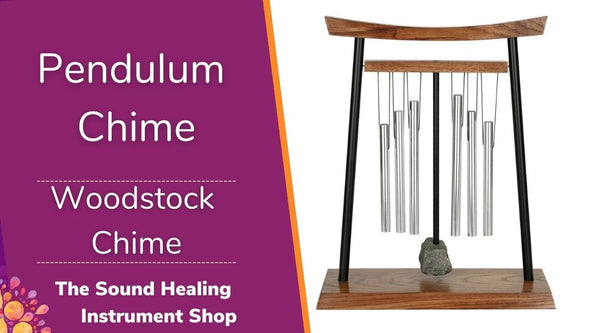 Tuned to notes from an energizing C Major scale, this chime is set in motion by a touch of the weighted rod, making the pendulum swing and the chime ring.