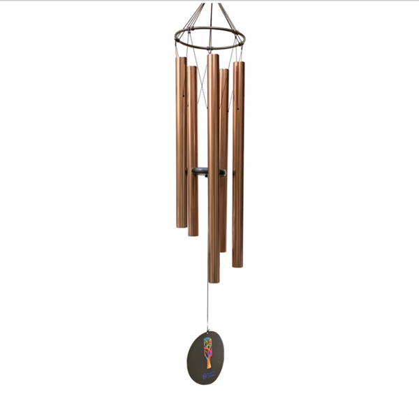 Bronze Tree Wind Chime by Theta Chimes