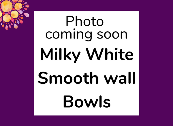 Middle 12" C4: Smooth White Perfect Pitch Singing Bowl